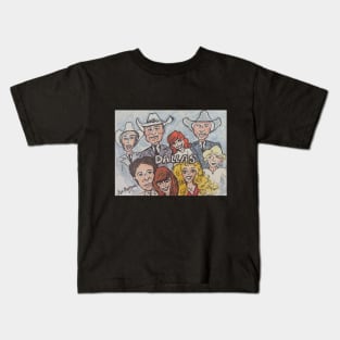 Dallas (1978 TV series) Kids T-Shirt